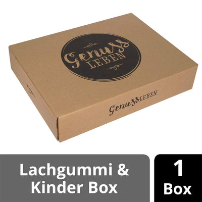 Genussleben Box mit Fruchtgummis & Schokolade - Genussleben