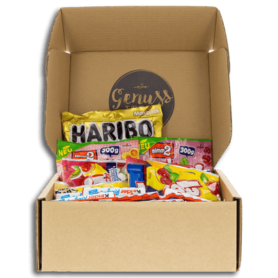 Genussleben Box mit Fruchtgummis & Schokolade - Genussleben