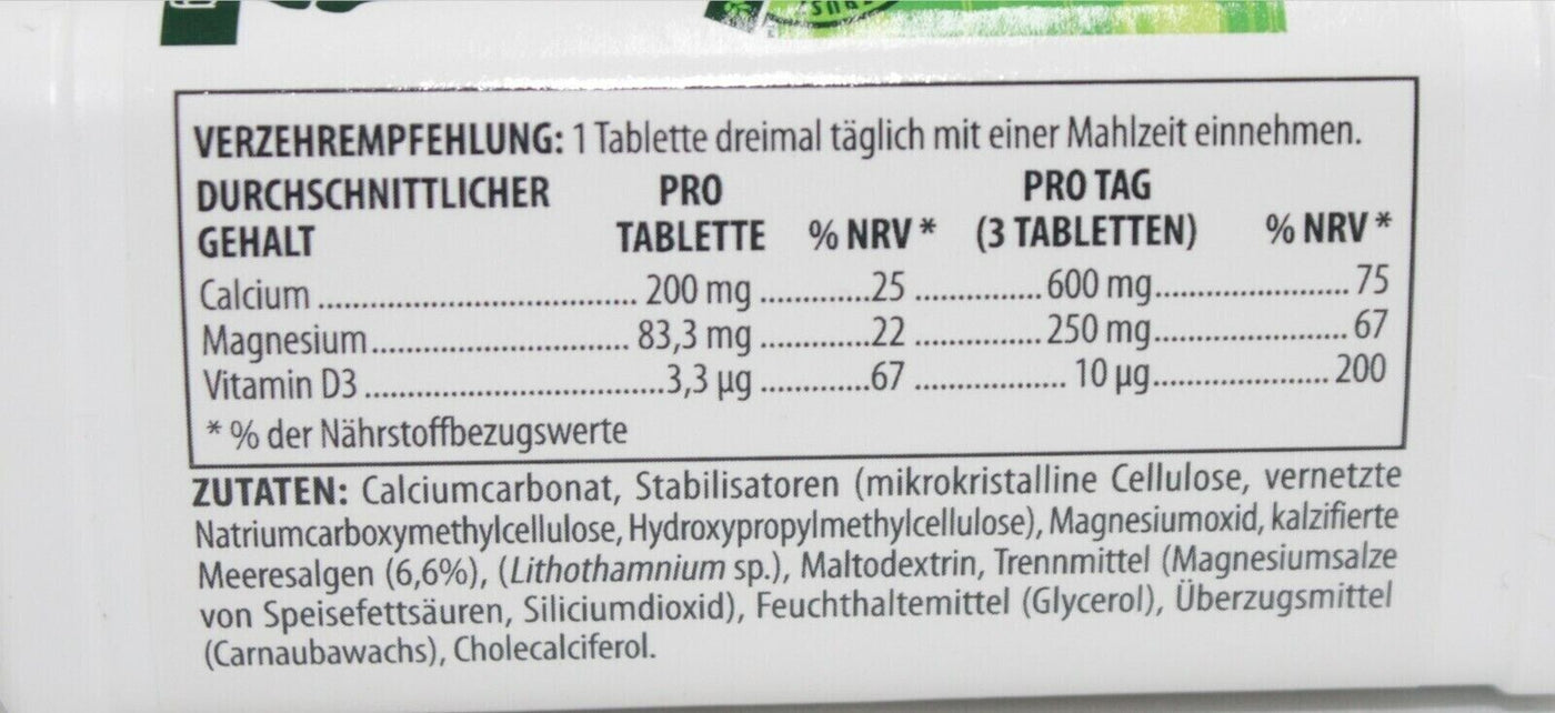 Calcium Magnesium Vitamin D Plus NUTRILITE™ - 180 Tabletten