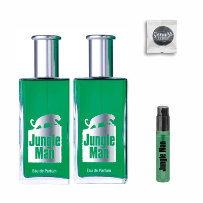 LR Jungle Man Eau de Parfum für Männer (2x 50 ml)