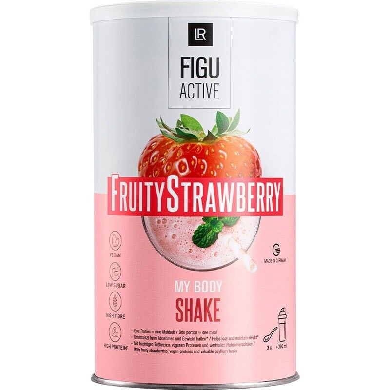 LR Figuactive Fruity Strawberry Shake 496g