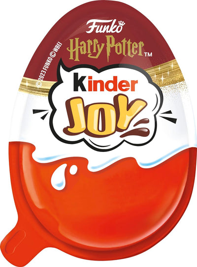 kinder Joy – Überraschungsei mit leckerer Milch- und Kakaocreme, Knusperkugeln und Spielzeug – 16 Packungen zu je 3 Eiern