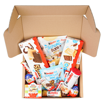 Genussleben Box mit Kinder ™ und Nutella ™ Produkten im Mix 1000g