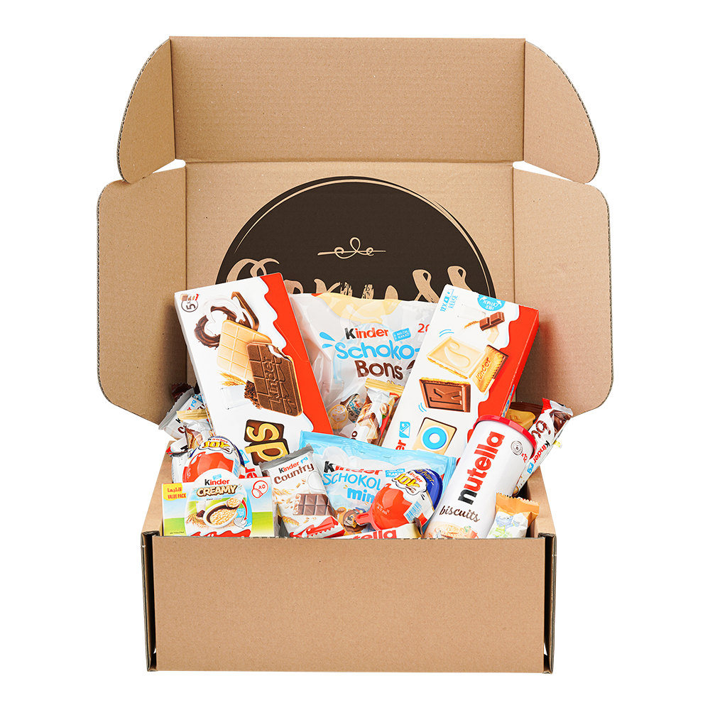 Genussleben Box mit Kinder ™ und Nutella ™ Produkten im Mix 1000g