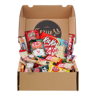 Genussleben Box mit 500g KitKat im Mix