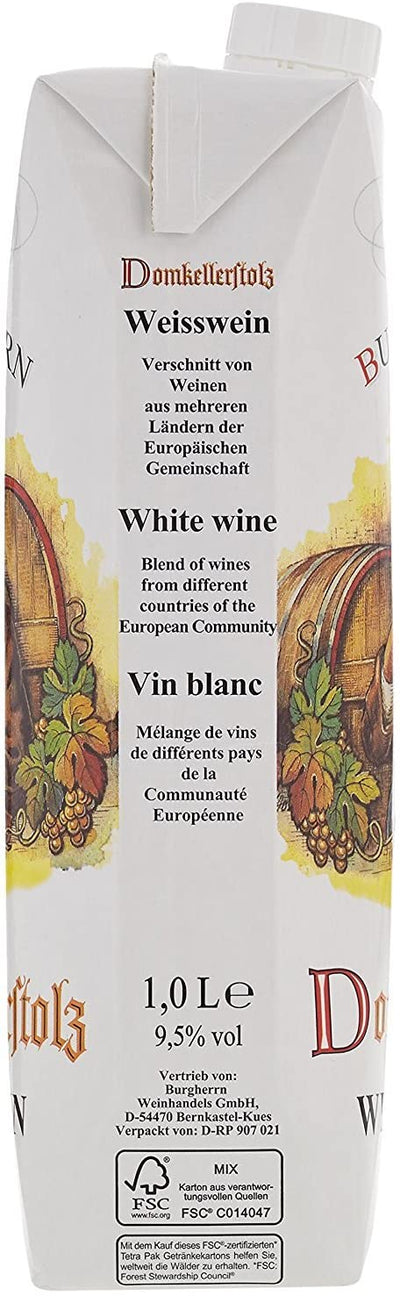 Domkellerstolz EGTafelwein Weißwein (12 x 1 l) - Genussleben