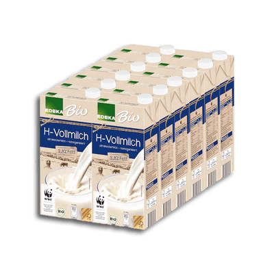 EDEKA BIO H-Milch 3,8% 12x1l - Genussleben