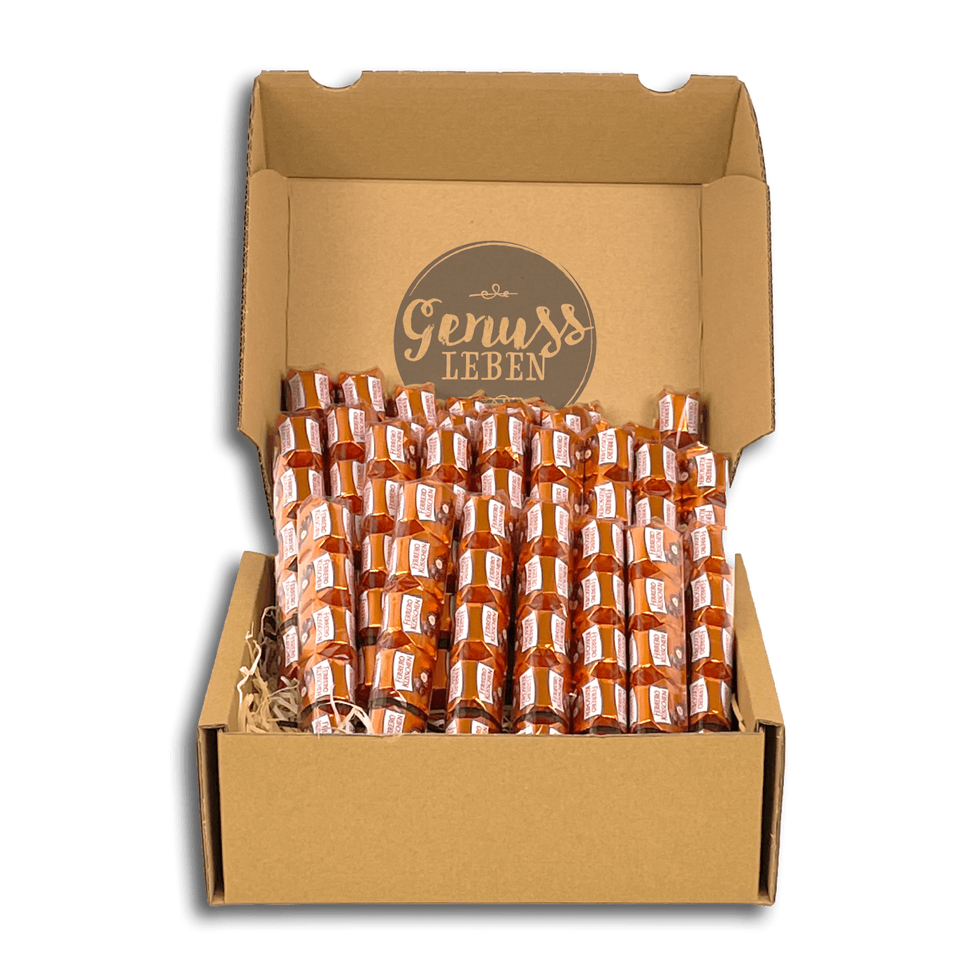 Genussleben Box mit 1100g Ferrero Küsschen - Genussleben
