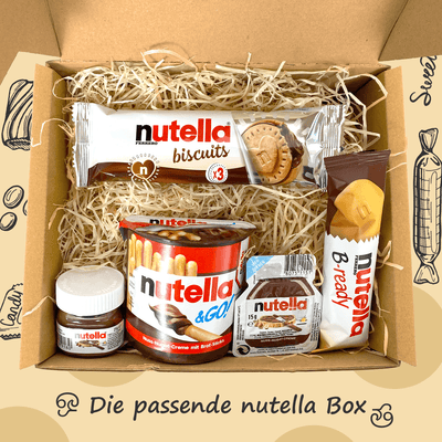 Genussleben Box mit 200g nutella & einem nutella Muffin - Genussleben