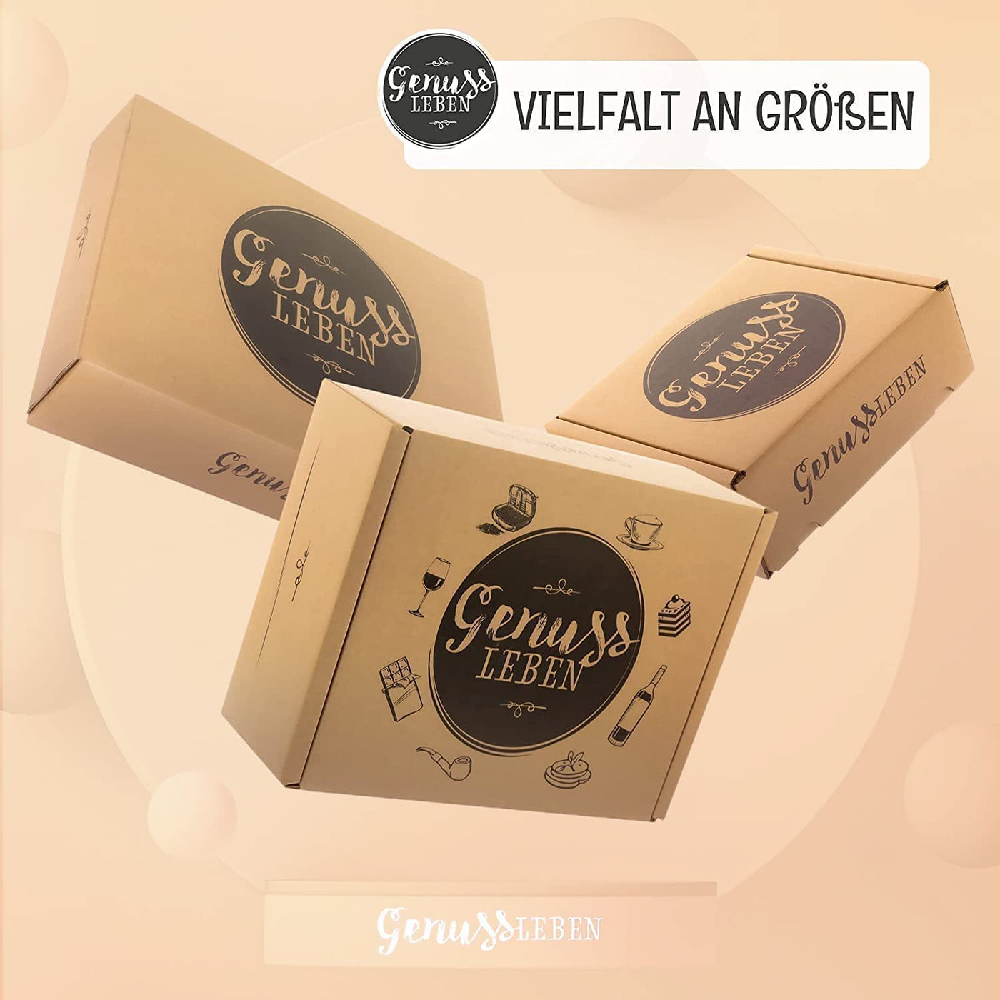 Genussleben Box mit 45x Ferrero Pocket & 300g Kaffeebonbons - Genussleben