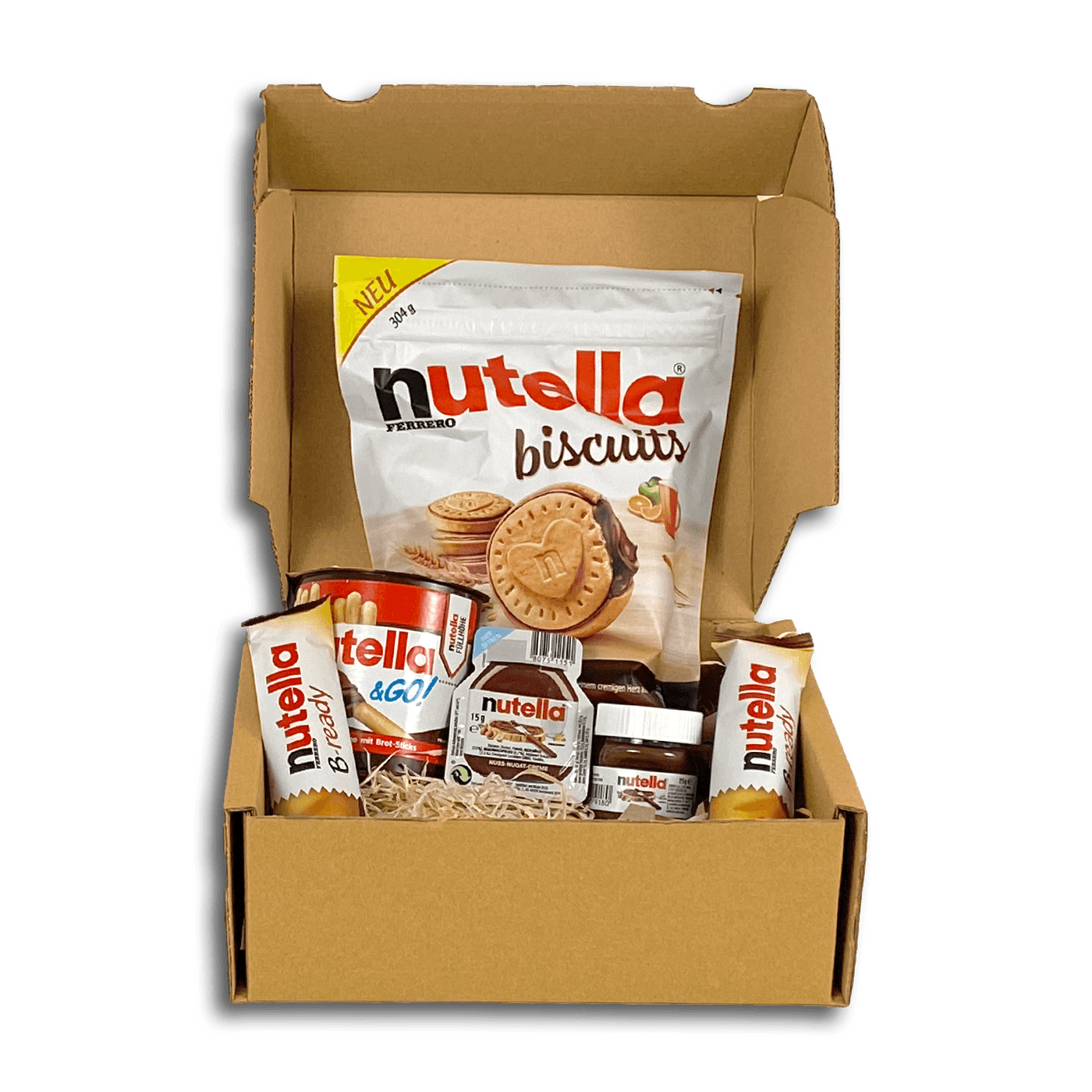 Genussleben Box mit 5 verschiedenen nutella Produkten - Genussleben