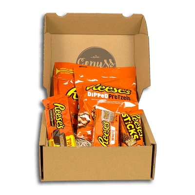 Genussleben Box mit 500g Reese's Süßigkeiten - Genussleben