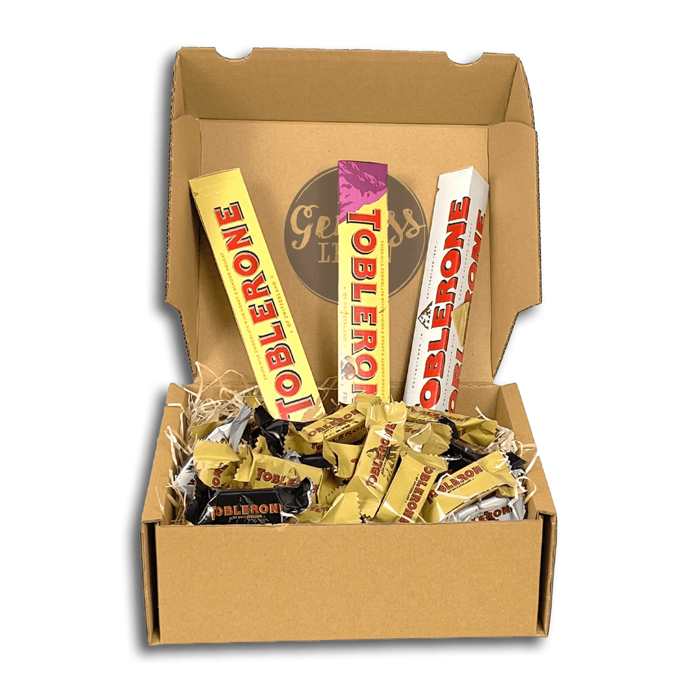 Genussleben Box mit 500g Toblerone - Genussleben