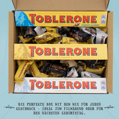 Genussleben Box mit 500g Toblerone - Genussleben