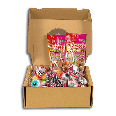 Genussleben Box mit 500g Trolli, Fini & Monster Wunderball - Genussleben