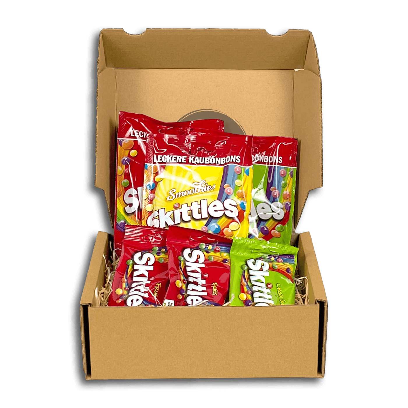 Genusslebenbox mit 600g Skittles im zufälligen Mix - Genussleben