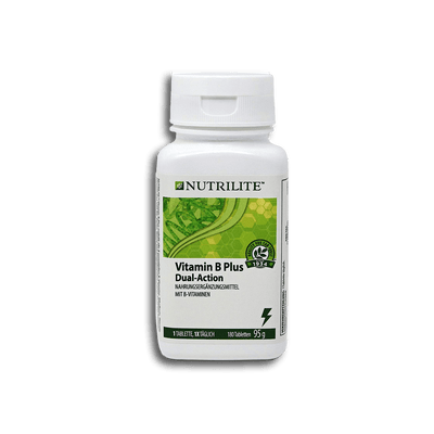 Vitamin B Plus Großpackung NUTRILITE™ - 2x60 Tabletten - Genussleben